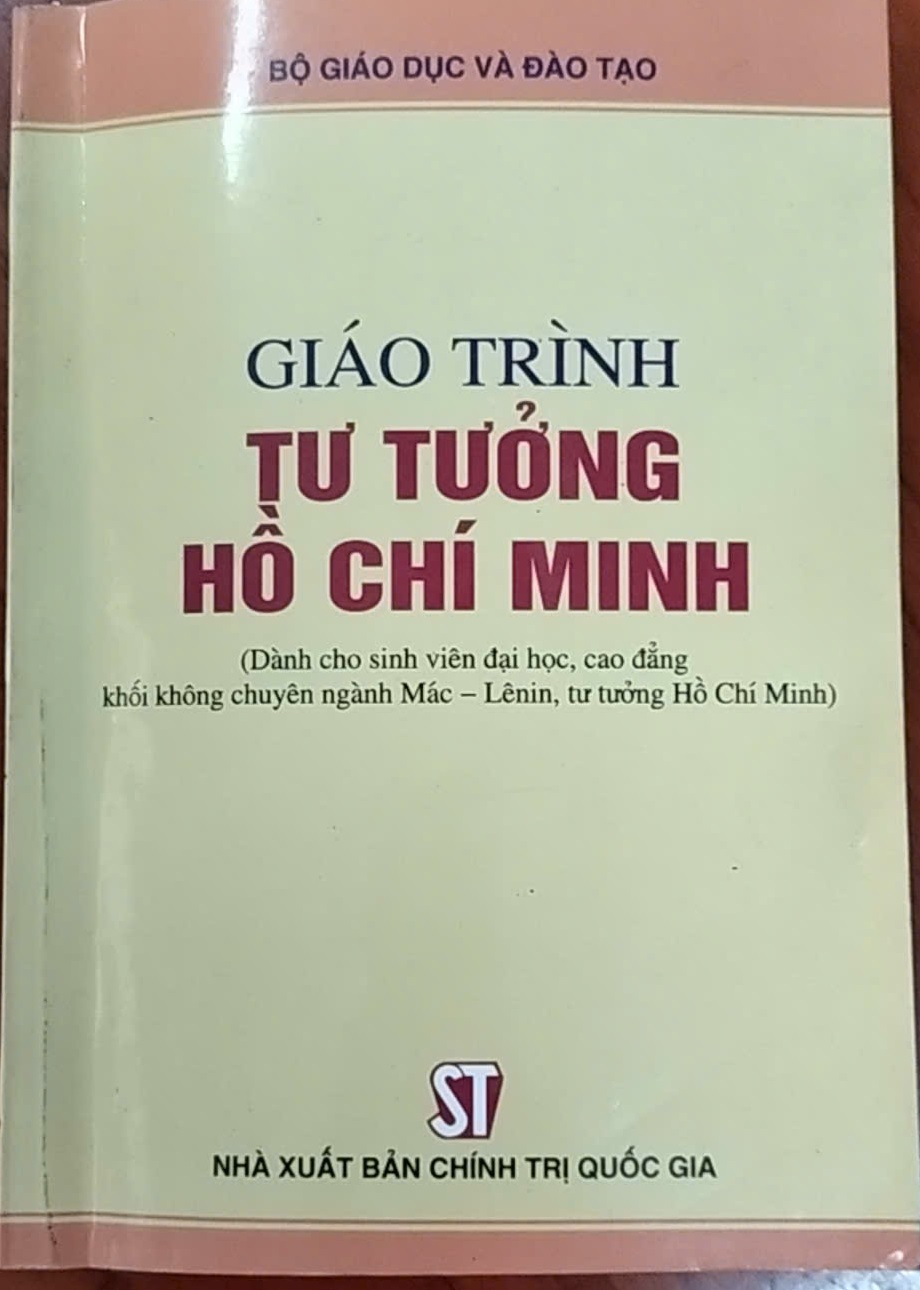 Giáo trình tư tưởng Hồ Chí Minh