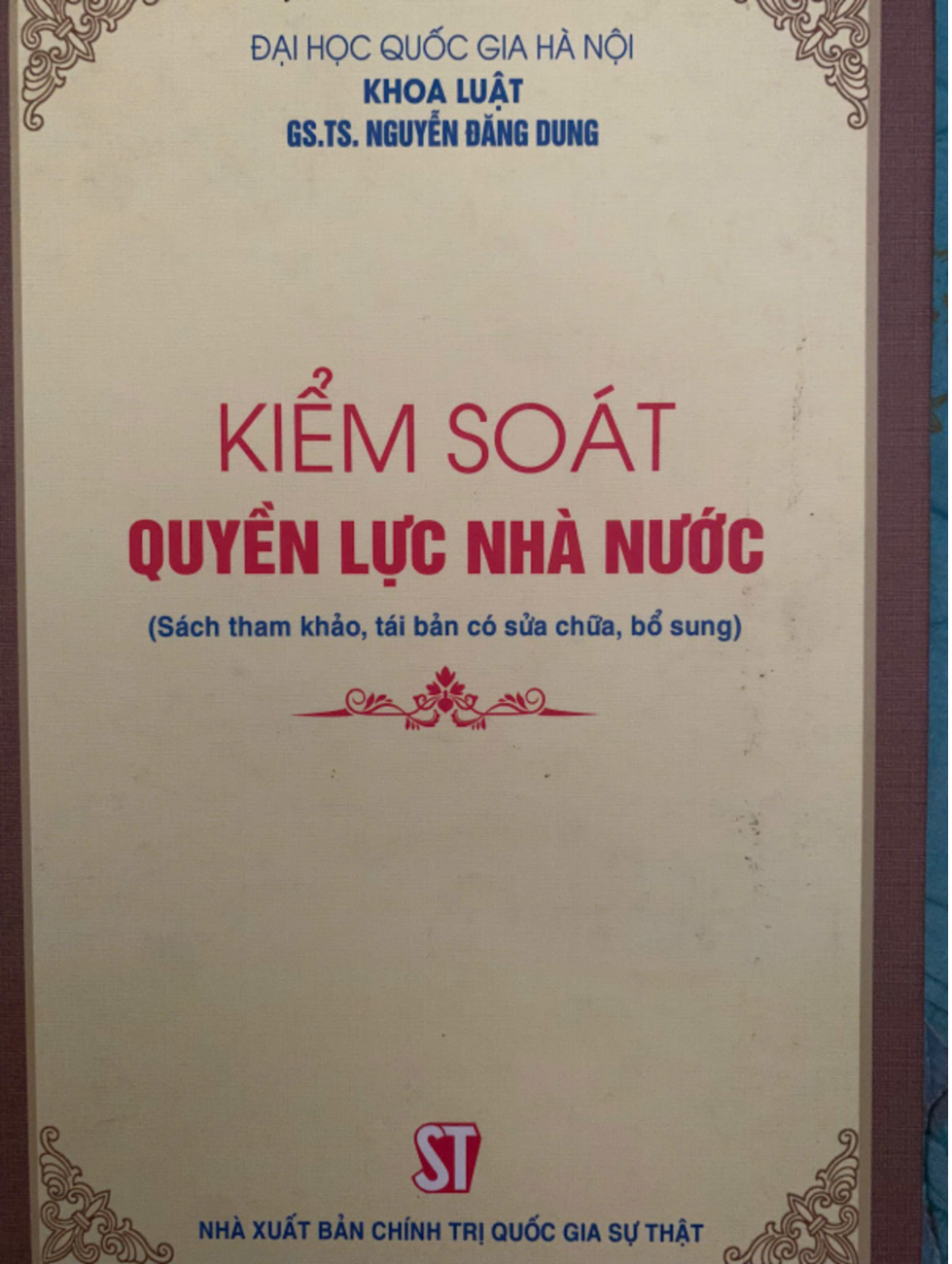 Kiểm soát quyền lực Nhà nước