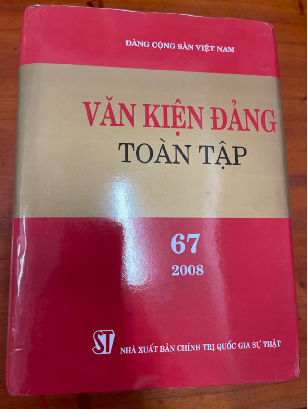 Văn kiện Đảng toàn tập 67/2008