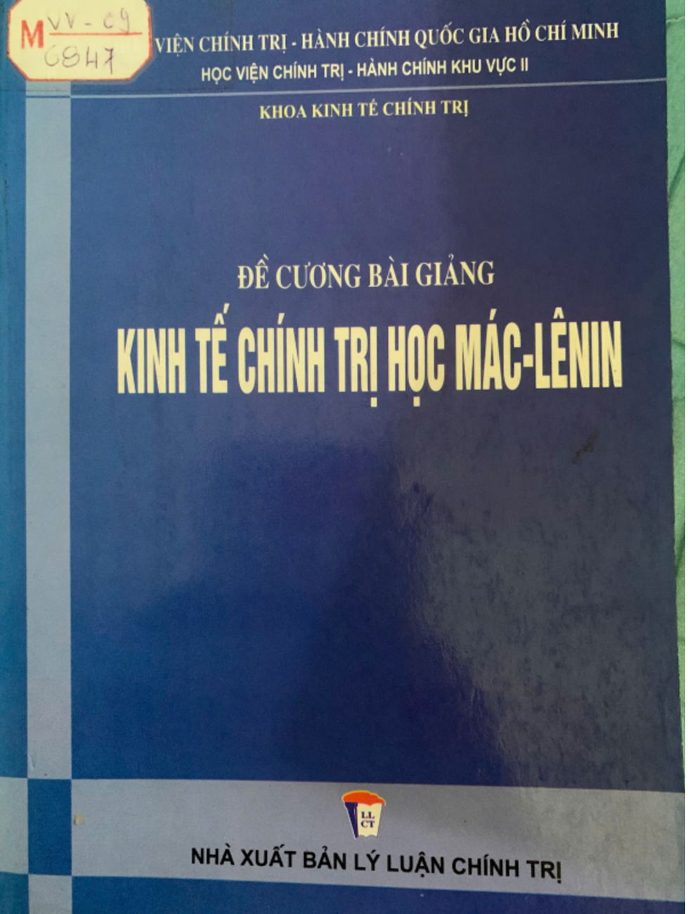 Đề cương bài giảng Kinh tế chính trị học Mác - Lênin